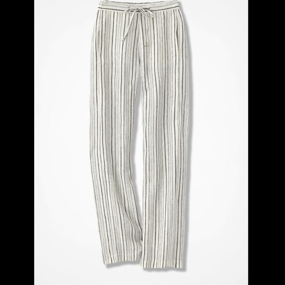 100% Linen Ankle Pants